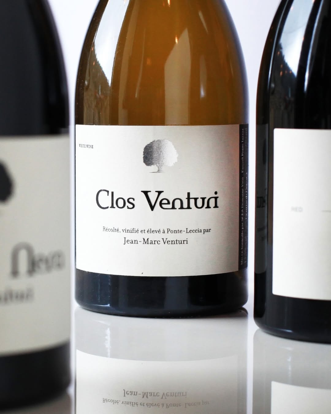 Bouteilles du Clos Venturi, domaine du centre Corse en vallée du Golo
